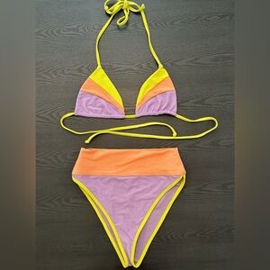Beach Riot Multicolor Bikini Set